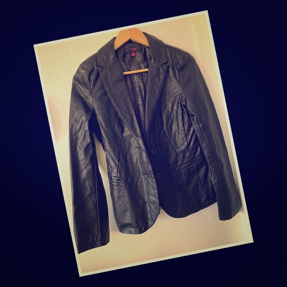 Jackets & Blazers - Leather Blazer